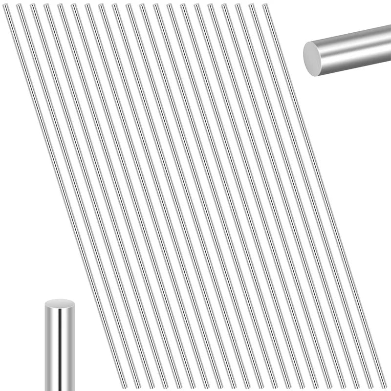 304 Stainless Steel Round Rod Bars 5/6/8mm – DIY Knife & Craft Steel Rod Bar Qst