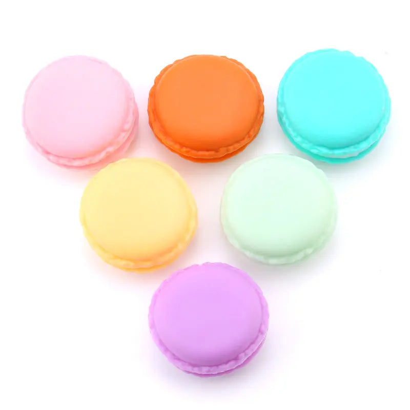 Macaron Mini Storage Boxes Set of 3 – Cute Portable Organizer Mini Storage Box Qme