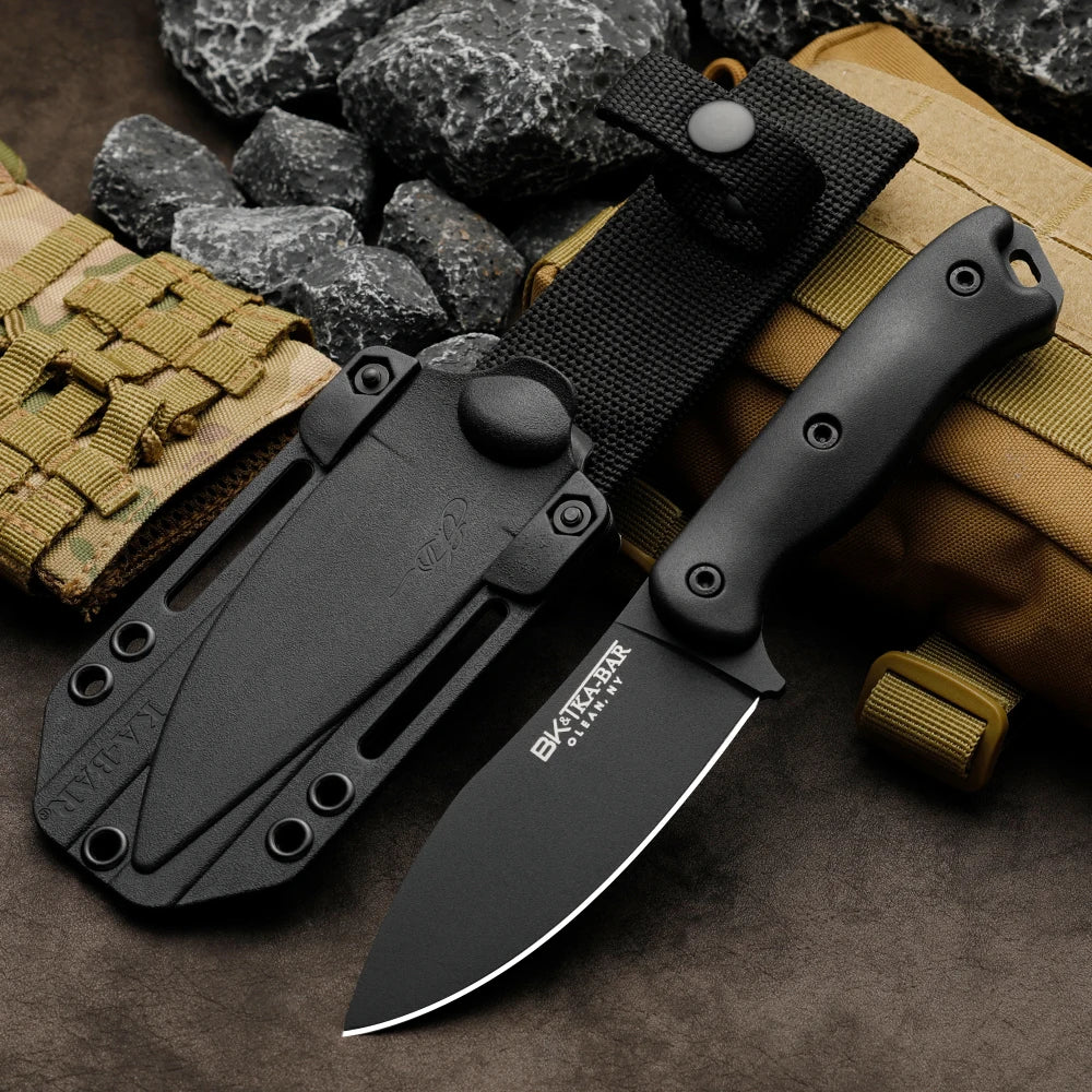 Outdoor Camping Knife – Steel Blade with Sheath | Men's Gift Outdoor Camping Knife Qst BK19A