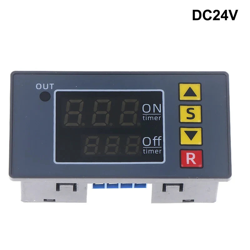 T3231 Cyclic Timing Delay Relay DC 12V 24V AC 110-220V Module Timing Relay Module Qme A2