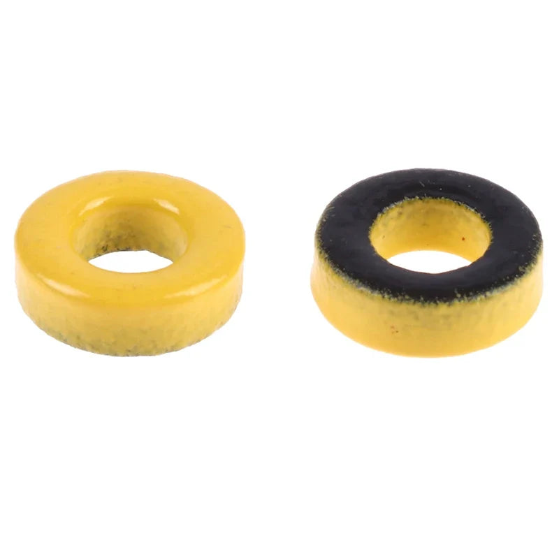 T37-6 Iron Powder Toroid Core AL 3nH/N² – 5 Pack Toroid Core Qme