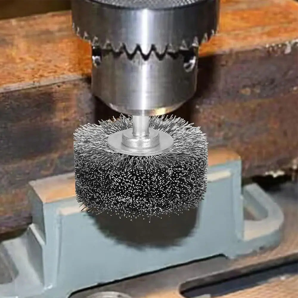 Wire Wheel Brush for Mold Polishing & Rotating Tools | Qme Wire Wheel Brush Qme