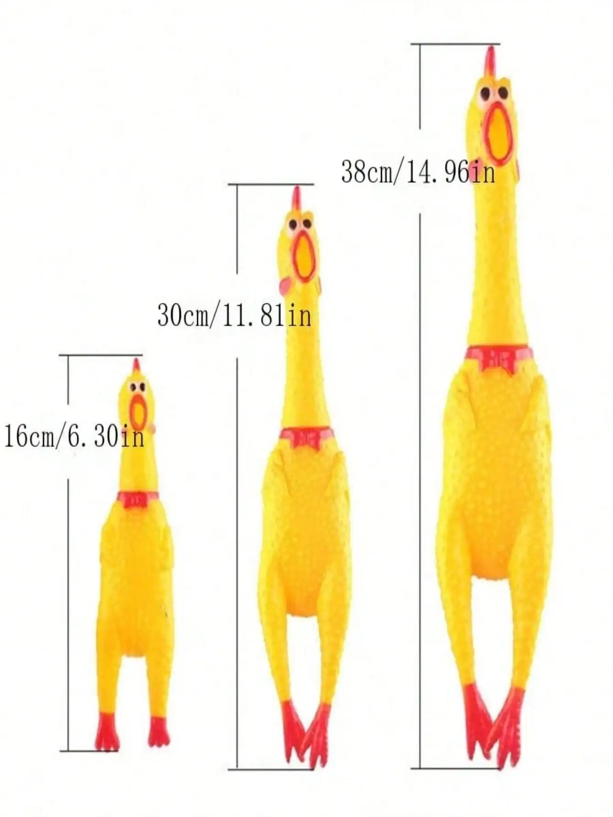 Screaming Chicken Squeeze Toy – Funny Novelty Prank Gift Novelty Squeeze Toy Qme S