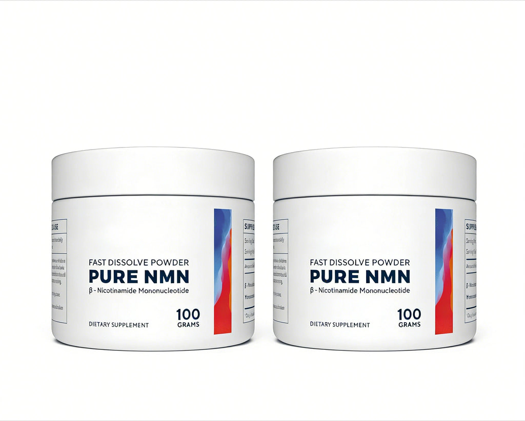 NMN Powder 100g – Nicotinamide Mononucleotide 500mg Per Serving NMN Supplement Powder Qst 200g(Pack of 2)