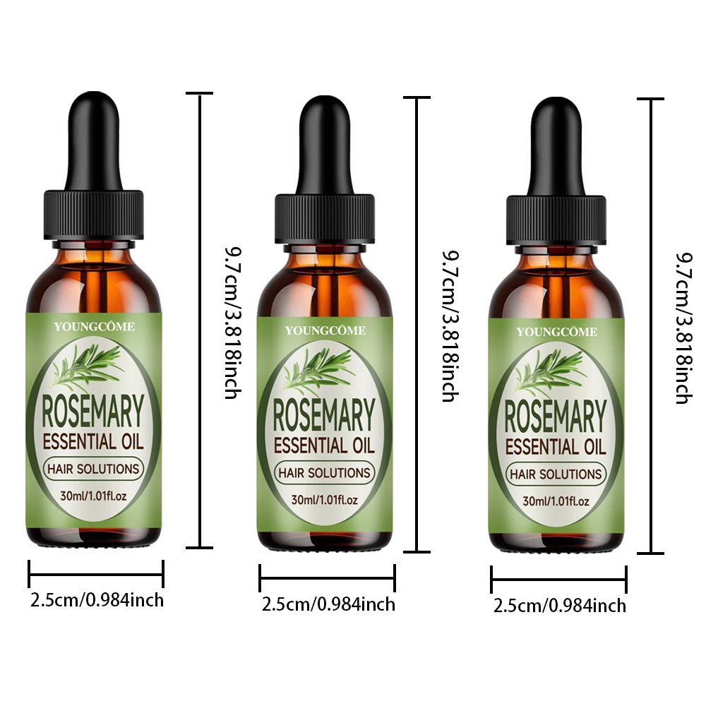 YOUNGCOME Rosemary Hair Mask – Deep Nourish & Frizz Control Rosemary Hair Mask Qst 3PCS-30ML