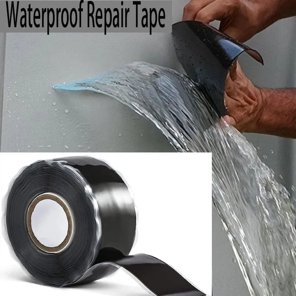 Waterproof PVC Self-Adhesive Pipe Repair Tape | Flex Seal Pipe Repair Tape Qme