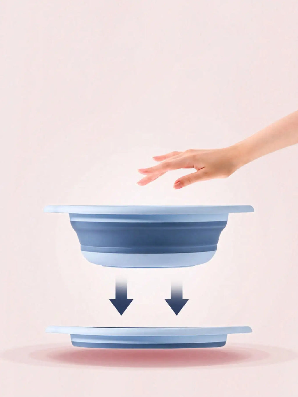 Telescopic Folding Wash Basin – Portable Camping & Travel Folding Wash Basin Qme
