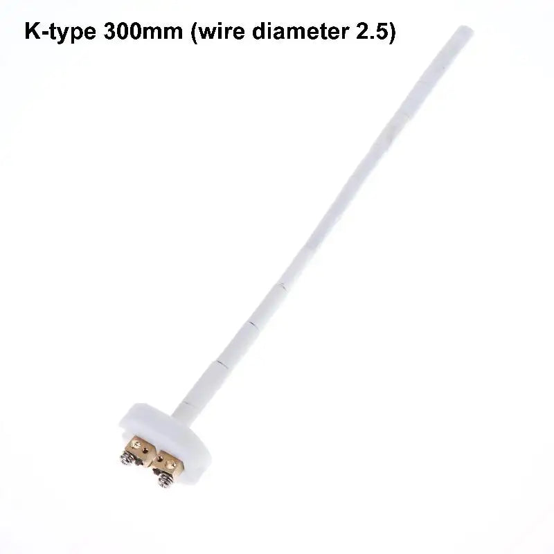 WRN-010 K-Type Thermocouple Sensor 0–1300°C Ceramic Core Probe Thermocouple Sensor Qme B3
