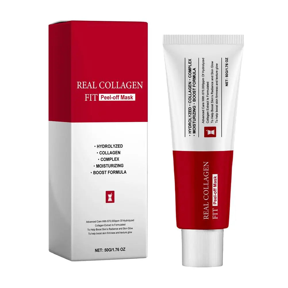 Collagen Peel-Off Face Mask – Deep Moisture & Glowy Skin Peel-Off Face Mask Qme 50g CN