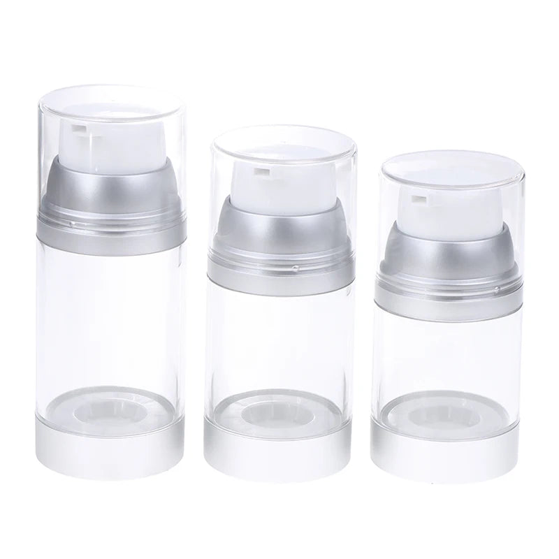 Airless Pump Jar – Refillable Travel Cream Lotion Container Airless Pump Jar Qst