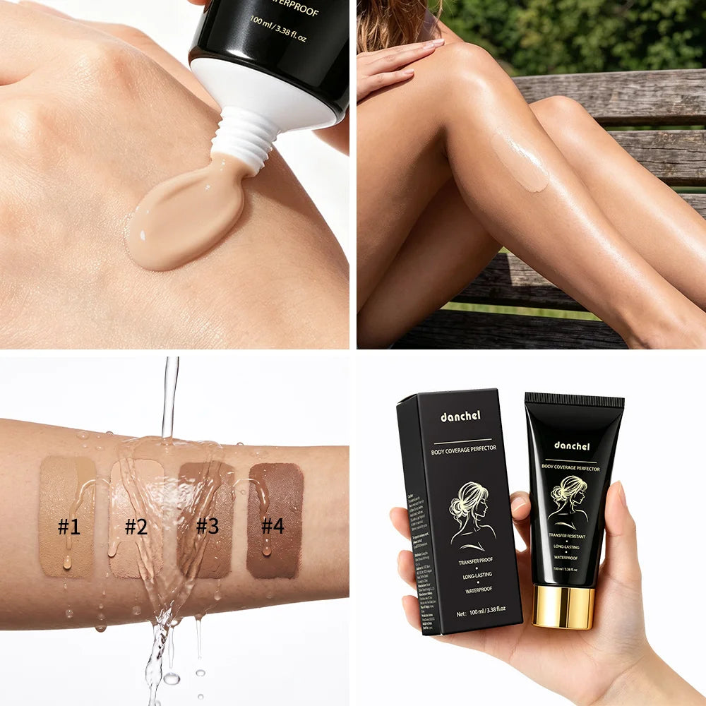 Waterproof Body Concealer – Cover Tattoos, Scars & Marks Body Concealer Qst