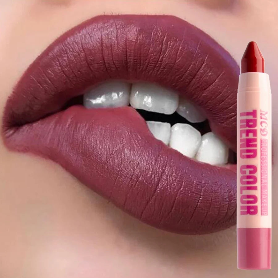 Qme Waterproof Moisturizing Lipliner Pen – 12 Shades Waterproof Lip Liner Qme