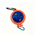 33ft Portable Travel Clothesline with Adjustable Clips Portable Clothesline Qme Orange