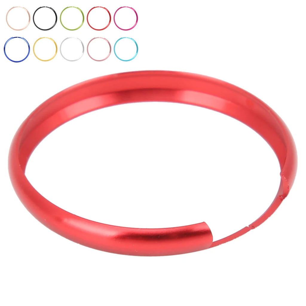 Aluminum Alloy Key Fob Ring Trim – MINI R55 R56 R57 R58 R59 R60 Key Fob Trim Ring Qme