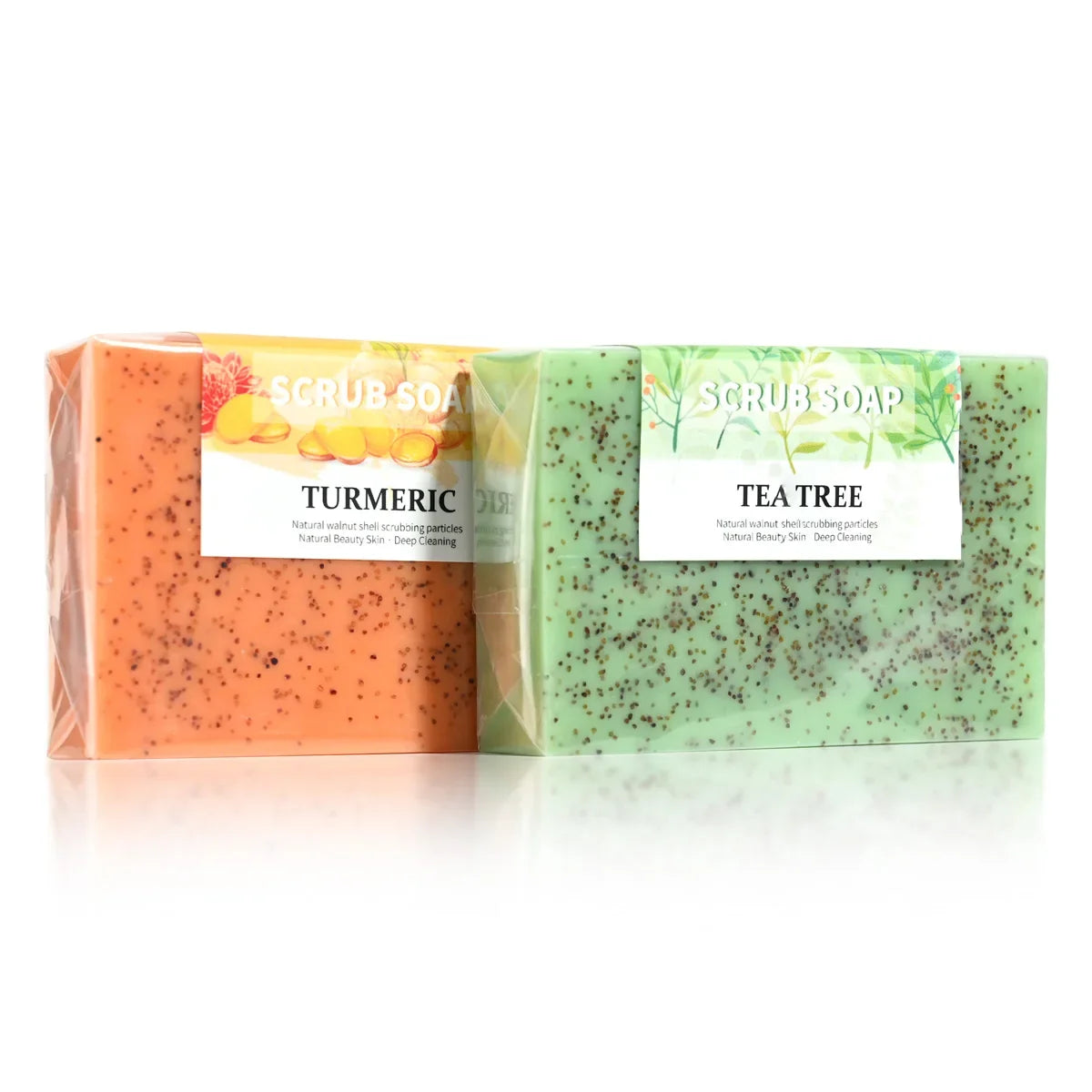 Natural Handmade Exfoliating Whitening Soap – Tea Tree Oil Exfoliating Bar Soap Qme