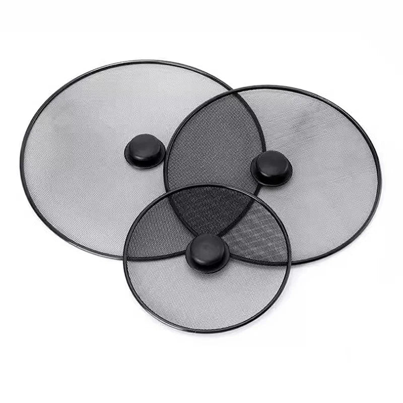 Splatter Screen Oil Splash Guard Lid for Frying Pans | Qme Splatter Screen Lid Qme