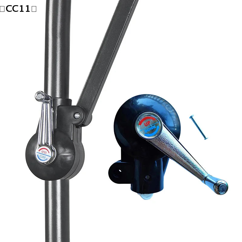 Patio Umbrella Crank Handle Replacement | Parasol Shaker Part Umbrella Replacement Part Qme Default Title