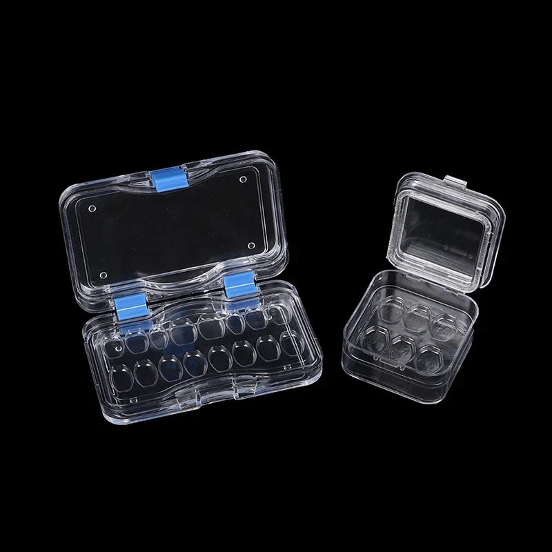 Dental Denture & Veneer Storage Box – 6 or 16 Grid Organizer Dental Storage Box Qme