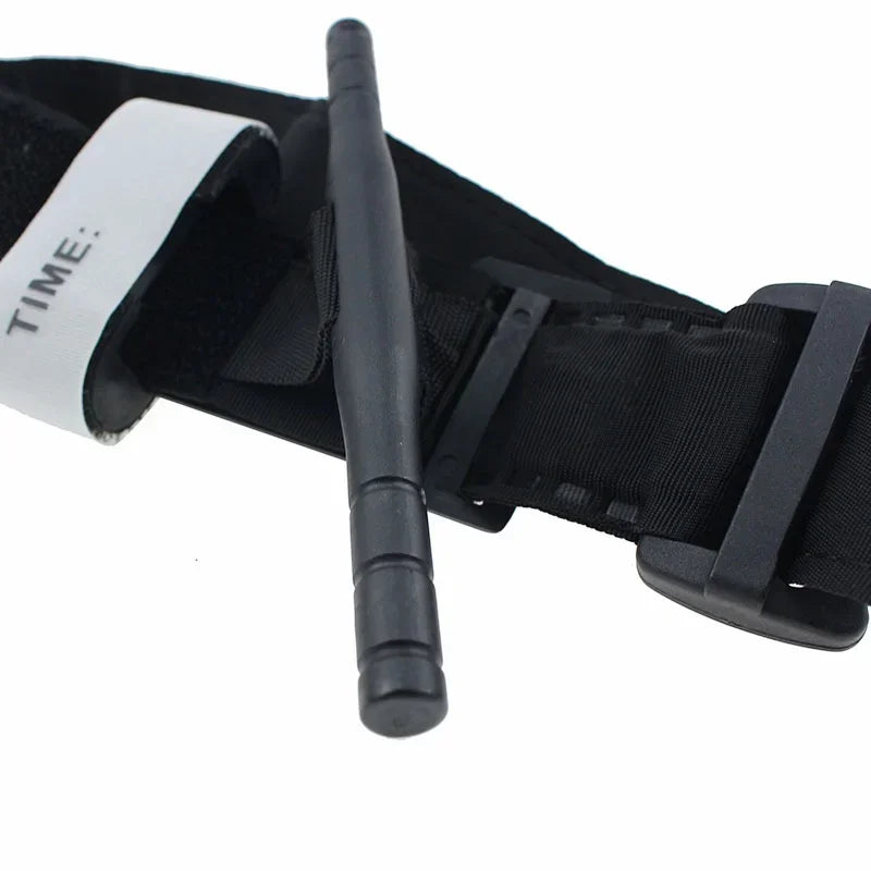 Tactical Combat Tourniquet Red Tip – Military Emergency Belt Tactical Tourniquet Qme