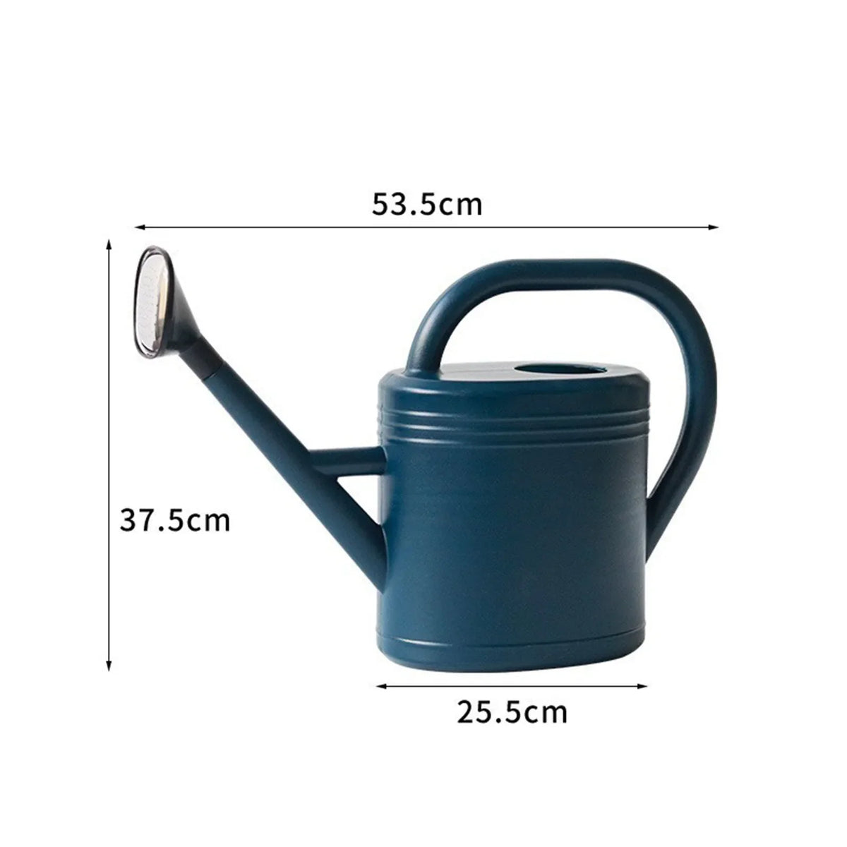 8L Large Plastic Watering Can – Long Spout & Shower Head Garden Watering Can Qme
