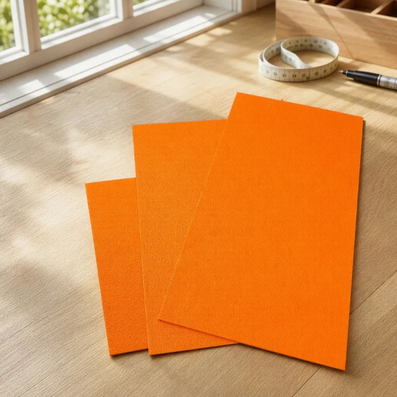 Orange Kydex Thermoplastic Sheet – DIY Knife Sheath Holster Thermoplastic Sheet Qst