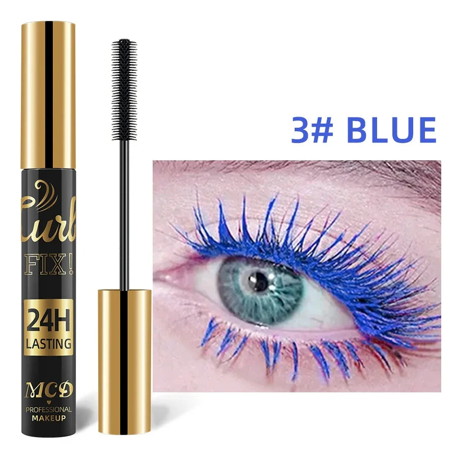 5D Waterproof Mascara – 9 Colors, Curl & Long-Lasting Ink Waterproof Mascara Qme 3
