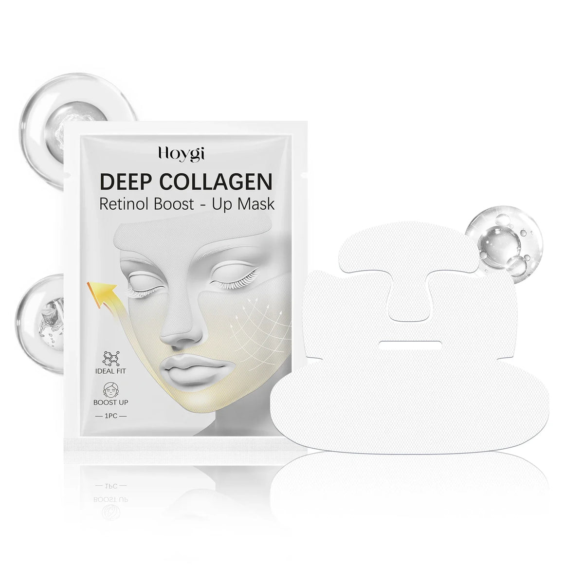 Portable Deep Collagen Face Mask – Firming & Moisturizing Collagen Face Mask Qme 1Pcs