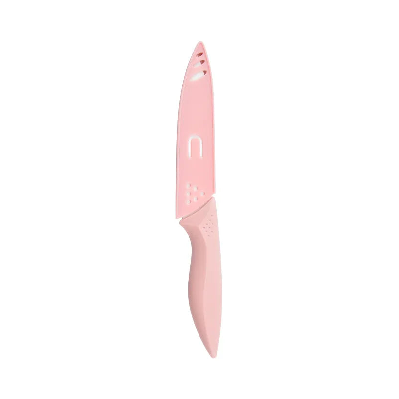 Xituo Ceramic Knife with Sheath – Sharp Kitchen Utility Knife Ceramic Kitchen Knife Qst pink 5inh