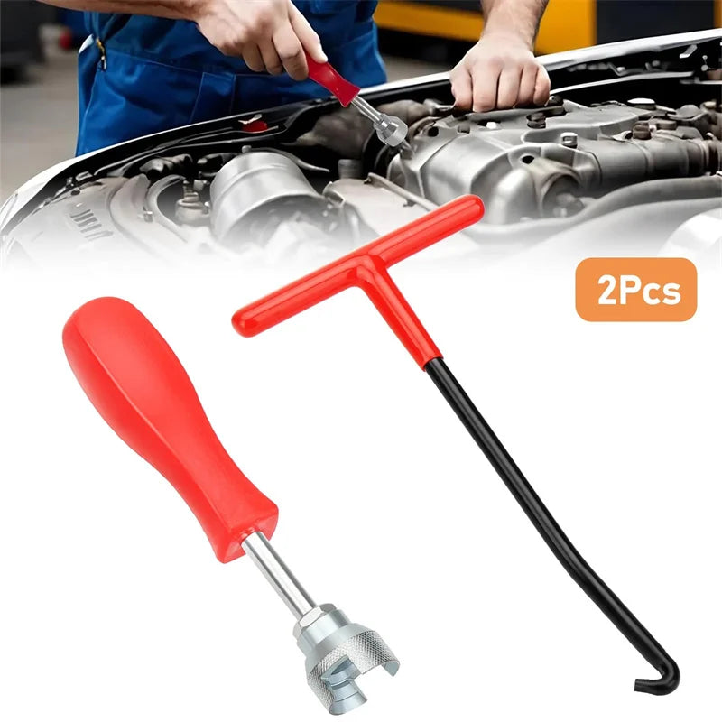 Metal Brake Caliper Spring Hook Wrench – Heavy-Duty Auto Tool Brake Caliper Tool Qme