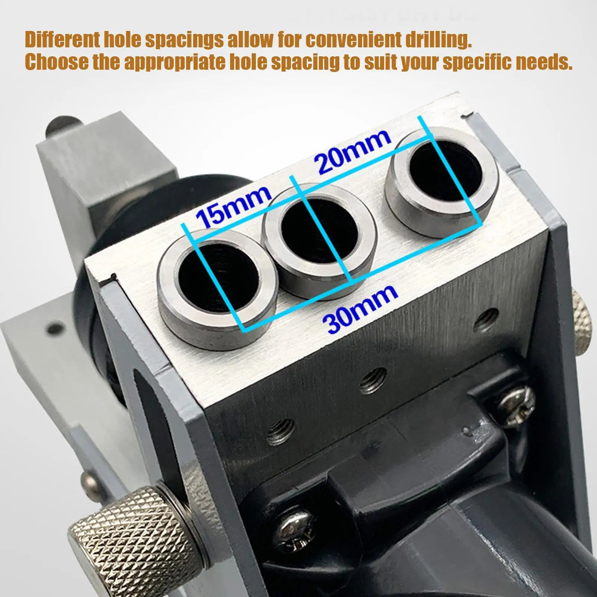 Adjustable Drilling Guide & Hole Locator – Precision Punch Tool Drilling Guide Tool Qme