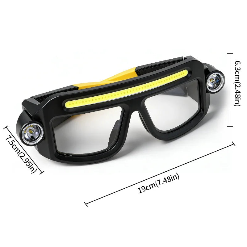 XTE USB Rechargeable Glasses Light | Fishing & Camping Lamp Rechargeable Glasses Light Qme