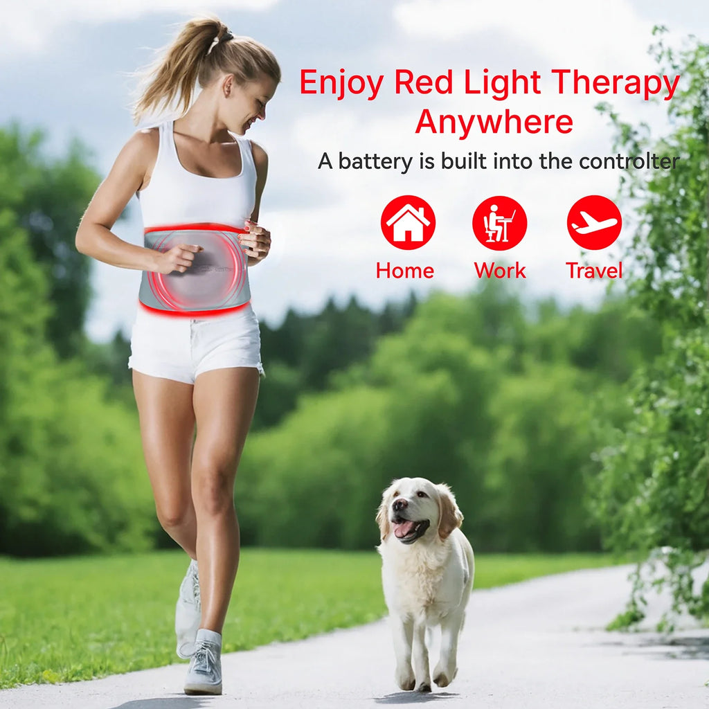 Hello Face L120 LED Red & Infrared Light Therapy Belt 660nm 850nm LED Light Therapy Belt Qst