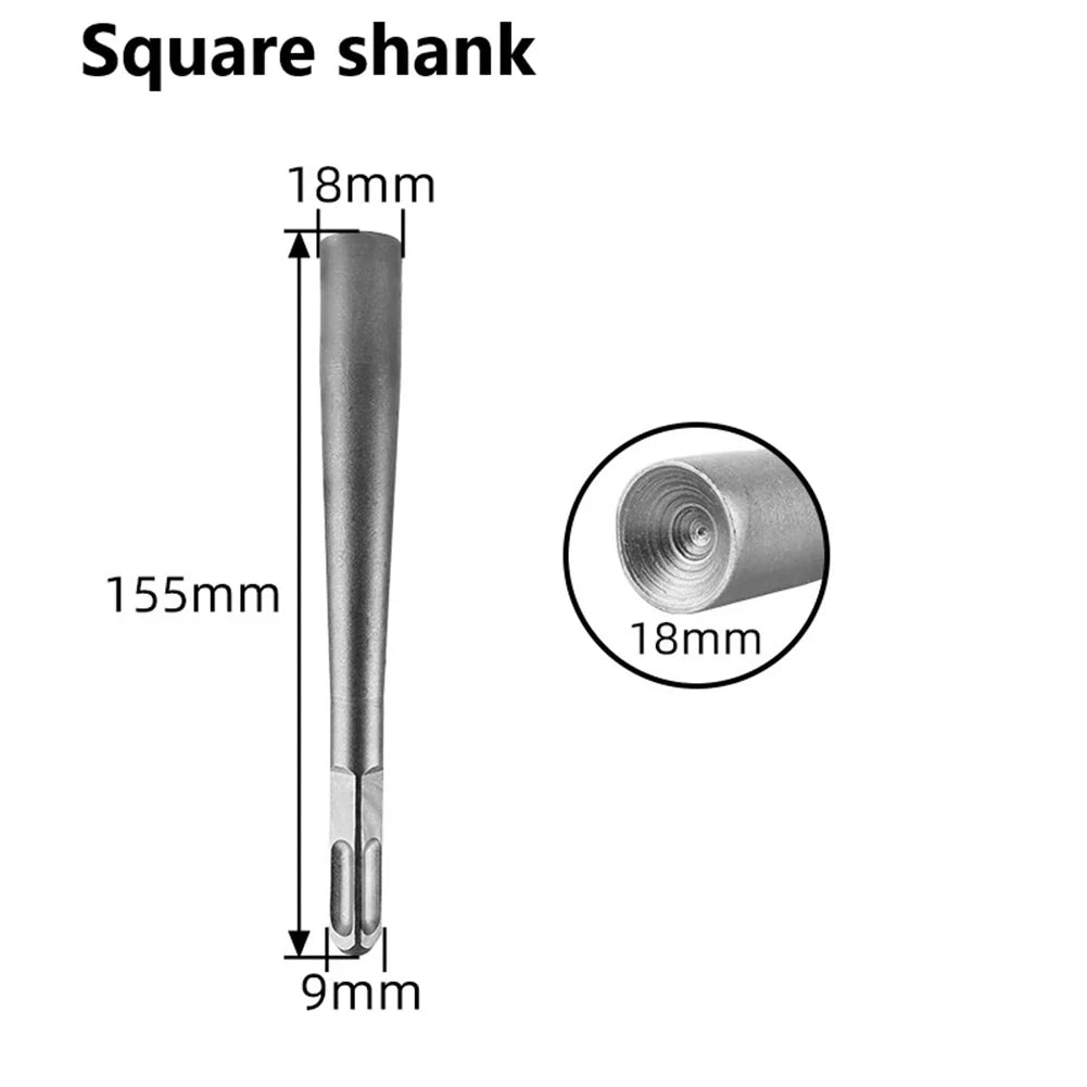 Alloy Steel Expansion Bolt Strike Punch for Electric Hammer Bolt Strike Punch Qme square shank