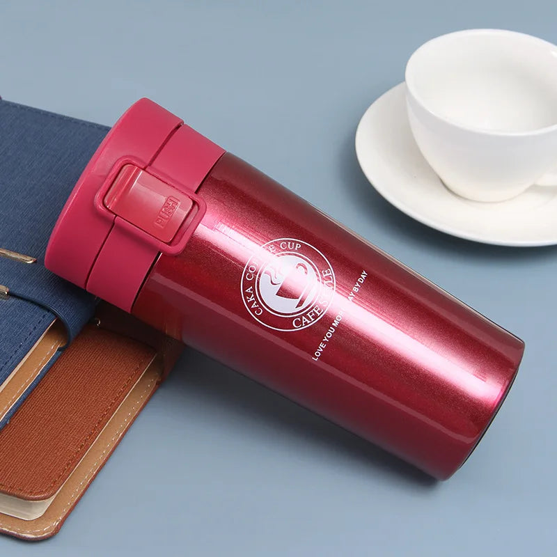 Stainless Steel Vacuum Thermos Travel Mug – 500ml Flask Vacuum Thermos Flask Qst . 12 sliver logo China Mainland
