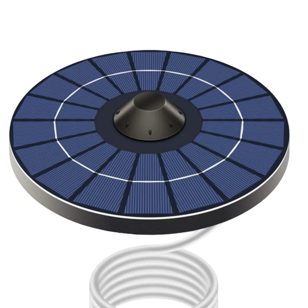 Solar Floating Pond Aerator with Air Hose & Bubble Stone Solar Pond Aerator Qme
