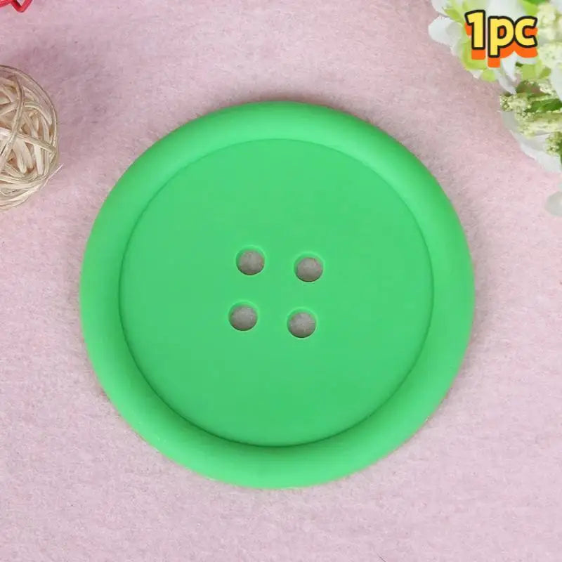 Non-Slip Silicone Coasters – Heat-Resistant Cup Mats 1/3/5 Pcs Silicone Coaster Set Qst A4