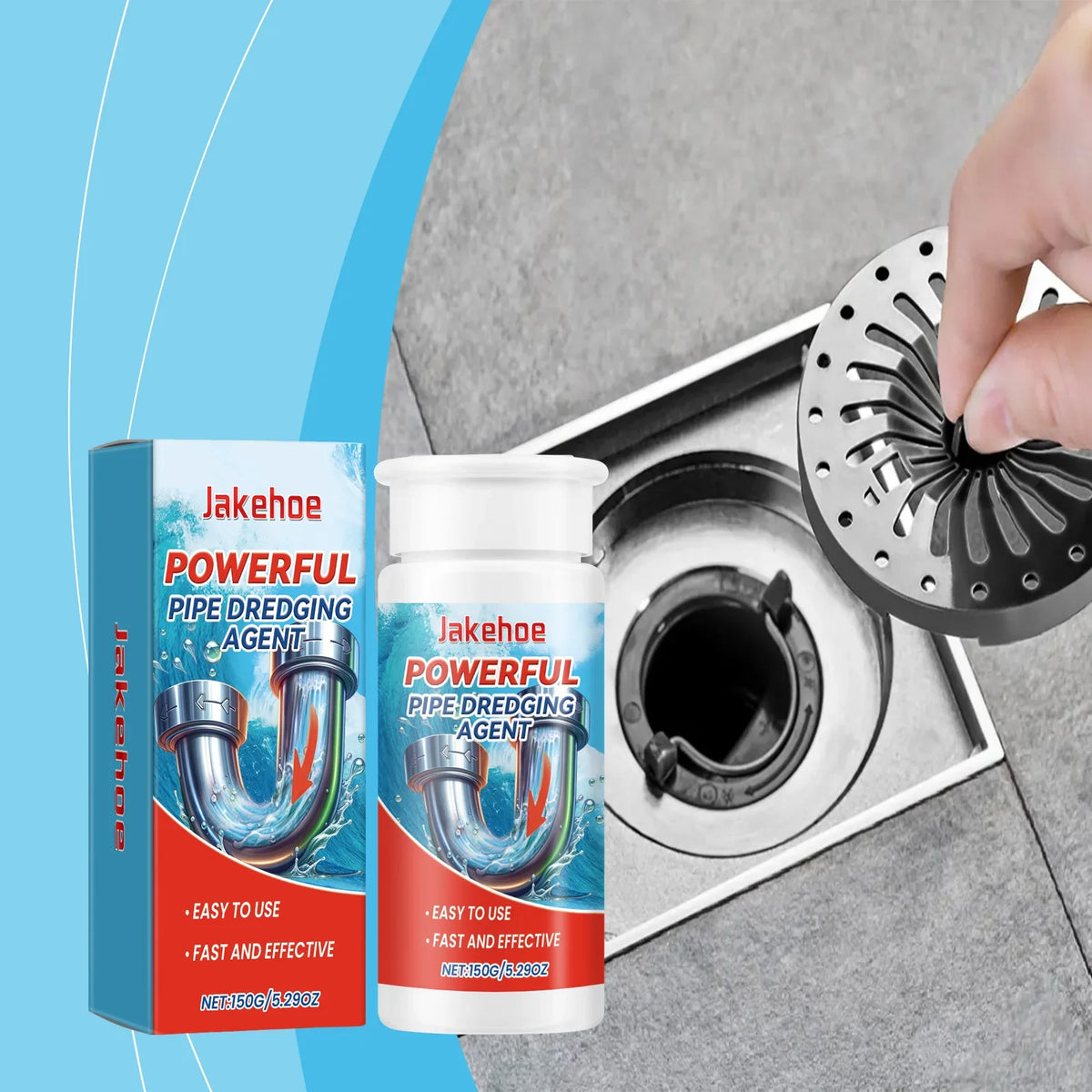 Powerful Pipe Dredging Agent – Drain Unblocking Cleaner | Qme Drain Unblocking Cleaner Qme