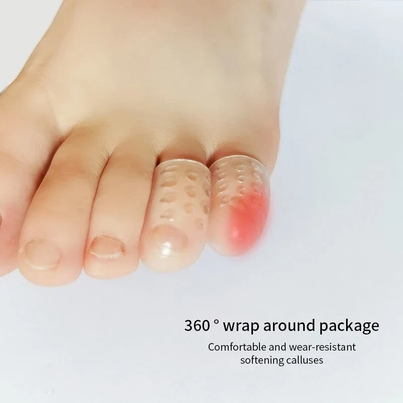 Silicone Toe Caps – Breathable Anti-Friction Toe Protectors Toe Protectors Qme