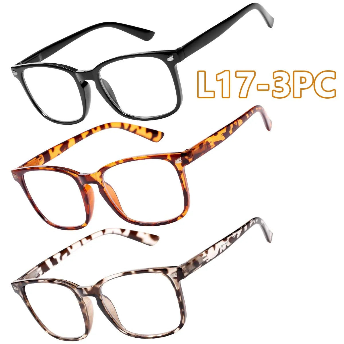 VOPHA Auto-Focus Reading Glasses – Anti-Blue Light Unisex Reading Glasses Qst 3PC-L17