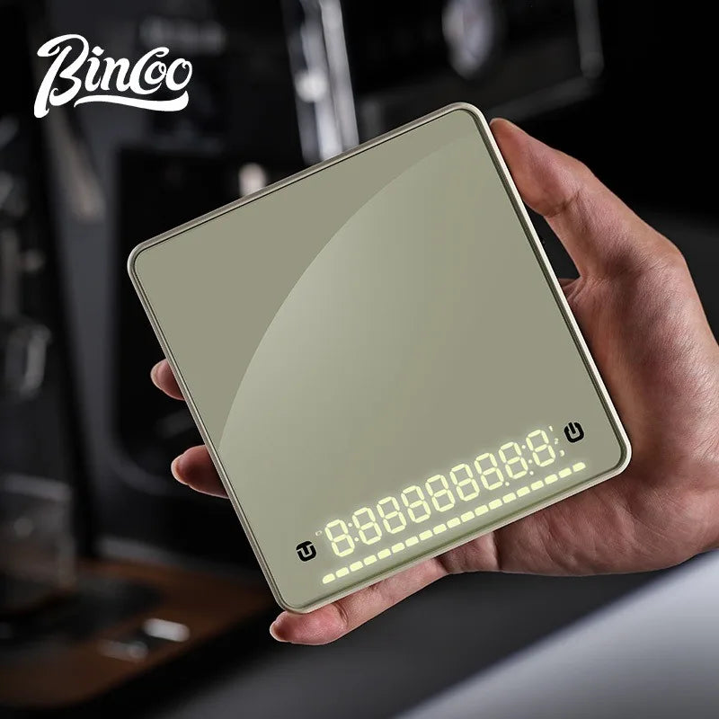 BINCOO Smart Mini Coffee Scale – Digital Barista Scale Digital Coffee Scale Qst