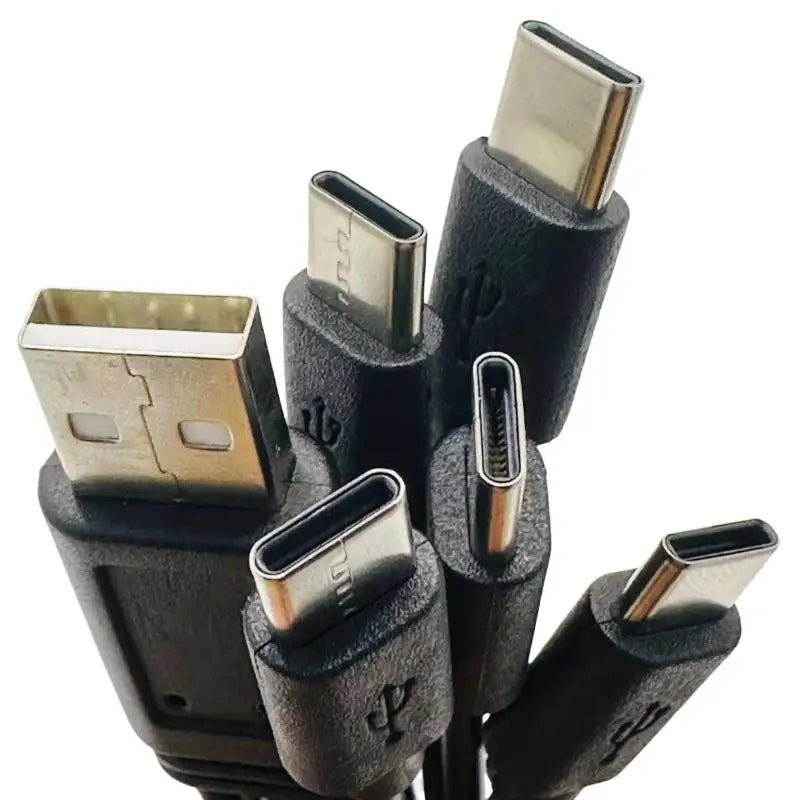 USB-C Splitter Cable | 2 3 4 5 Port Multi Charging Adapter USB-C Splitter Cable Qme