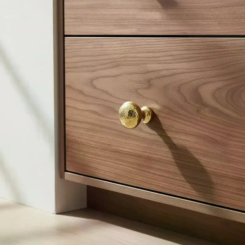Brass Ball Cabinet Pull Handles – Hand-Forged Hammer Finish Cabinet Pull Handles Qme