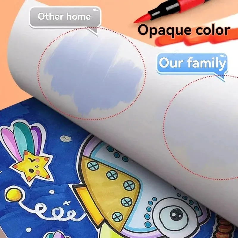 Acrylic Marker Pen Set 12–80 Colors | Waterproof Quick Dry Acrylic Marker Set Qme
