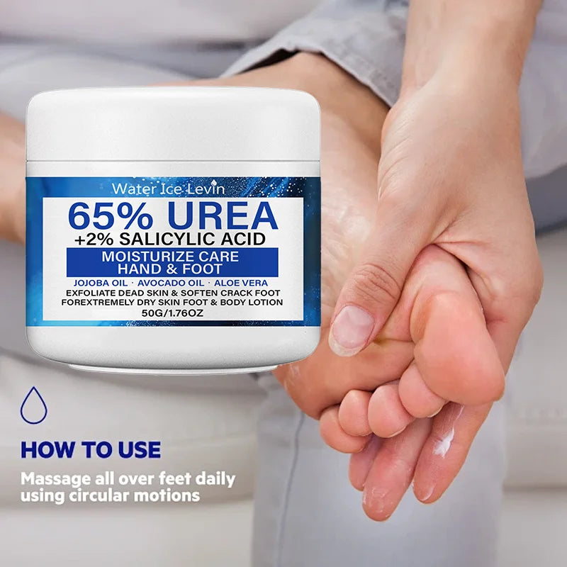 Urea & Salicylic Acid Foot Cream – Moisturizing & Exfoliating Foot Cream Qme