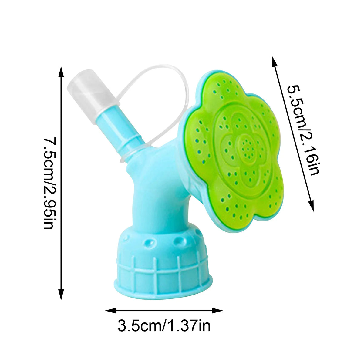 Double Head Bottle Watering Spout – Portable Garden Irrigator Bottle Watering Spout Qme