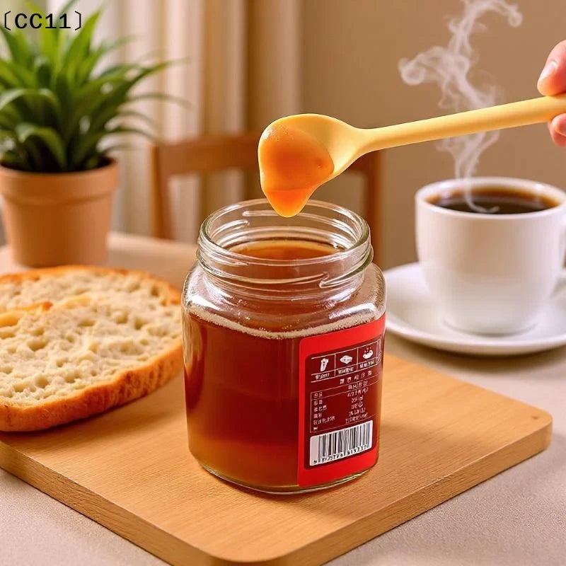 Silicone Small Spoon – Heat Resistant, Non-Stick & Easy Clean Silicone Kitchen Spoon Qme