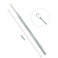 Stainless Steel Titanium Alloy Eye Lens Loop Magnifier 120mm Magnifying Loupe Qme A