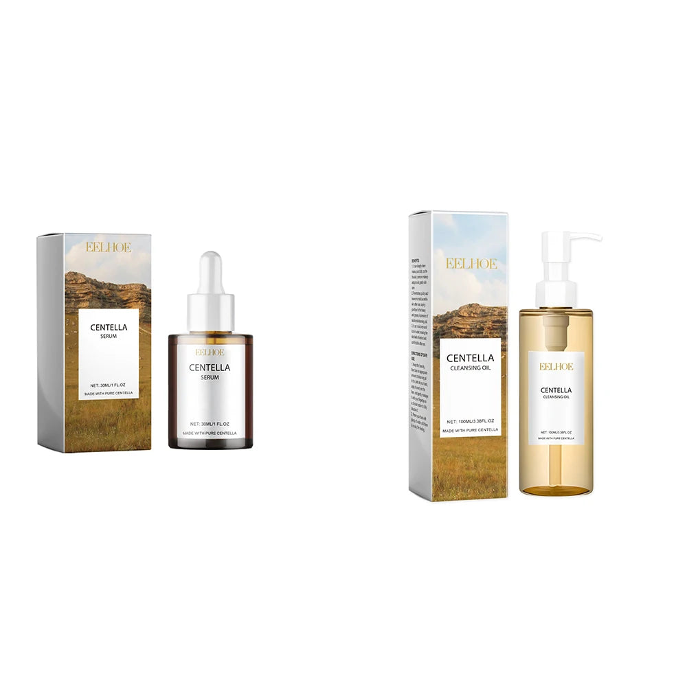 Eelhoe Centella Asiatica Skincare Set – Cleanse, Hydrate & Brighten Skincare Set Qst 1set
