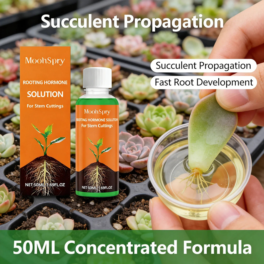 Moonspry Plant Rooting Agent – Germination & Soil pH Booster Plant Rooting Agent Qme