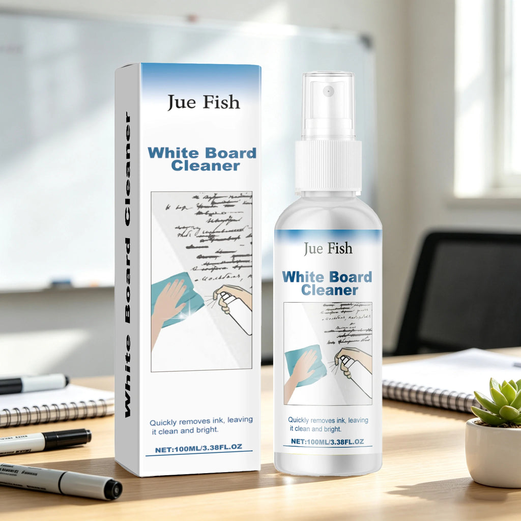 Jue-Fish 100ml Whiteboard Cleaner Spray – No Residue Whiteboard Cleaner Spray Qst
